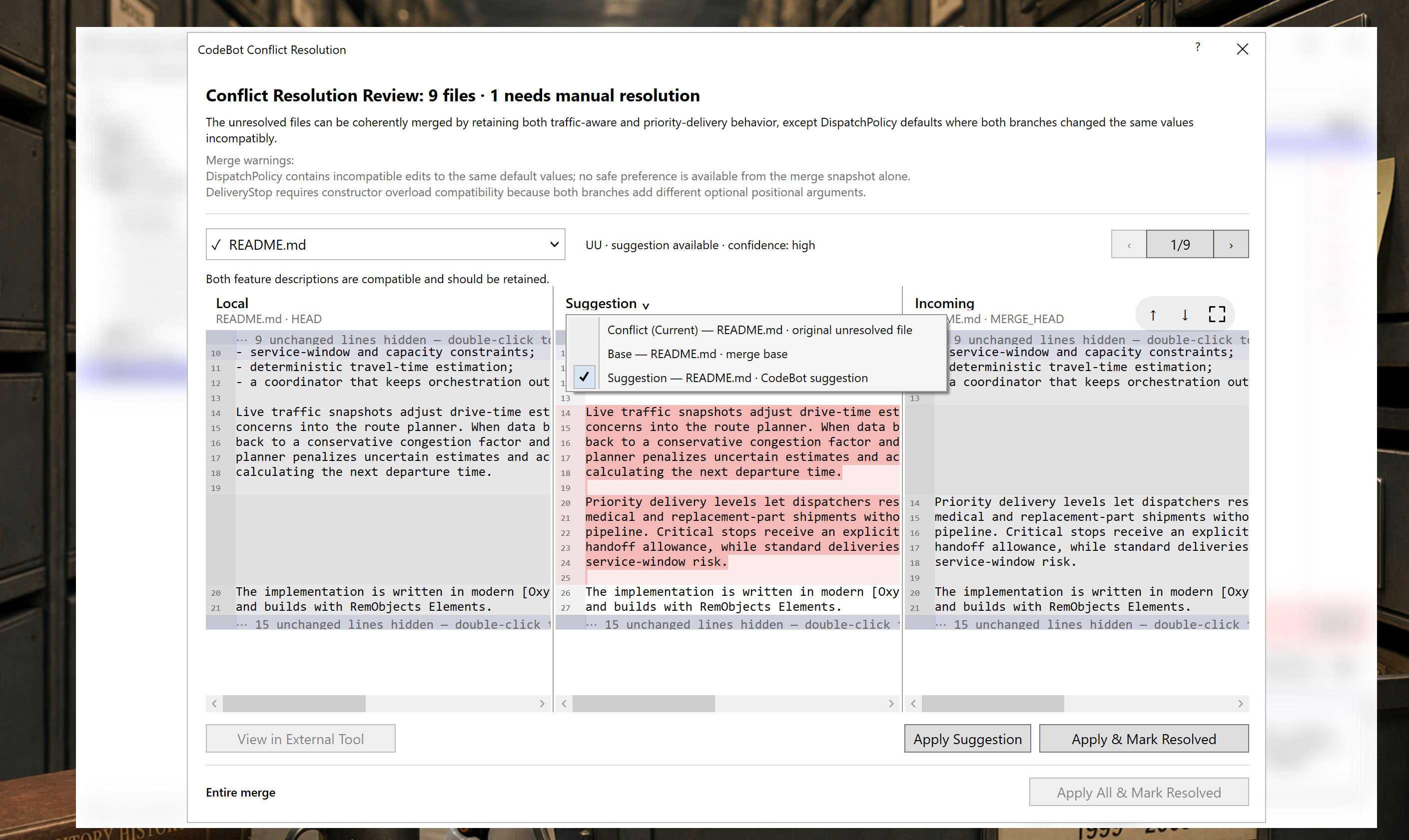 GitBrowser repository overview