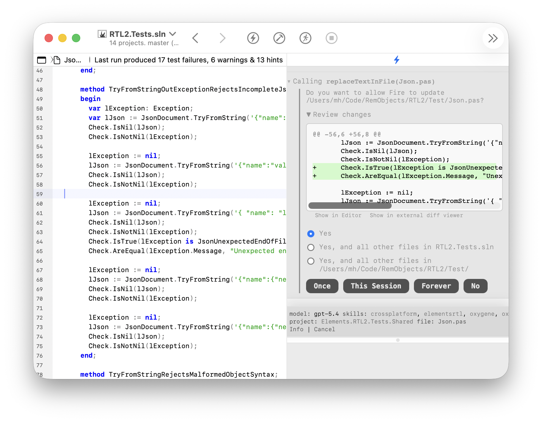 Fire IDE screenshot
