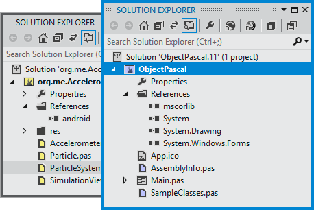 Echoes and Cooper in Solution Explorer