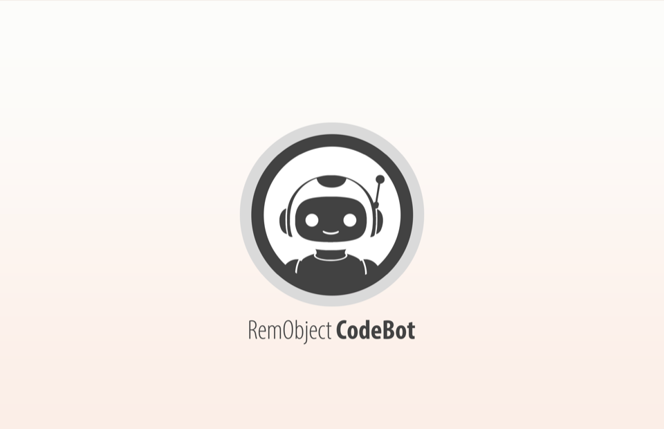 CodeBot logo wallpaper preview